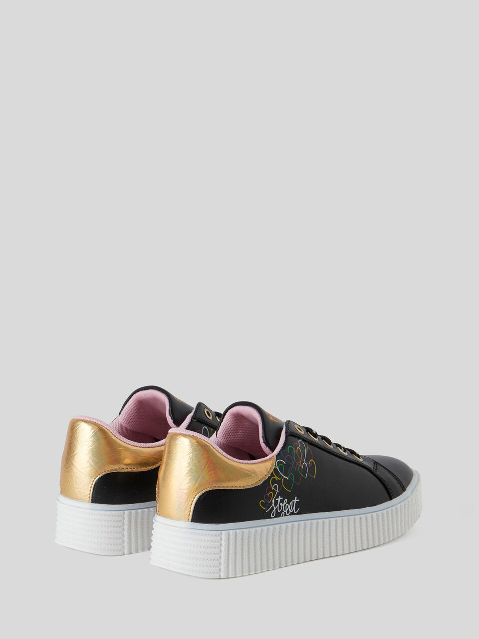 Printed derby shoes image number 2