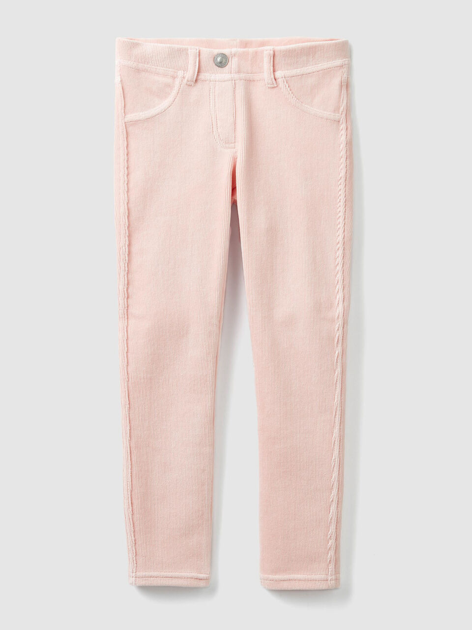 Super skinny chenille trousers image number 1