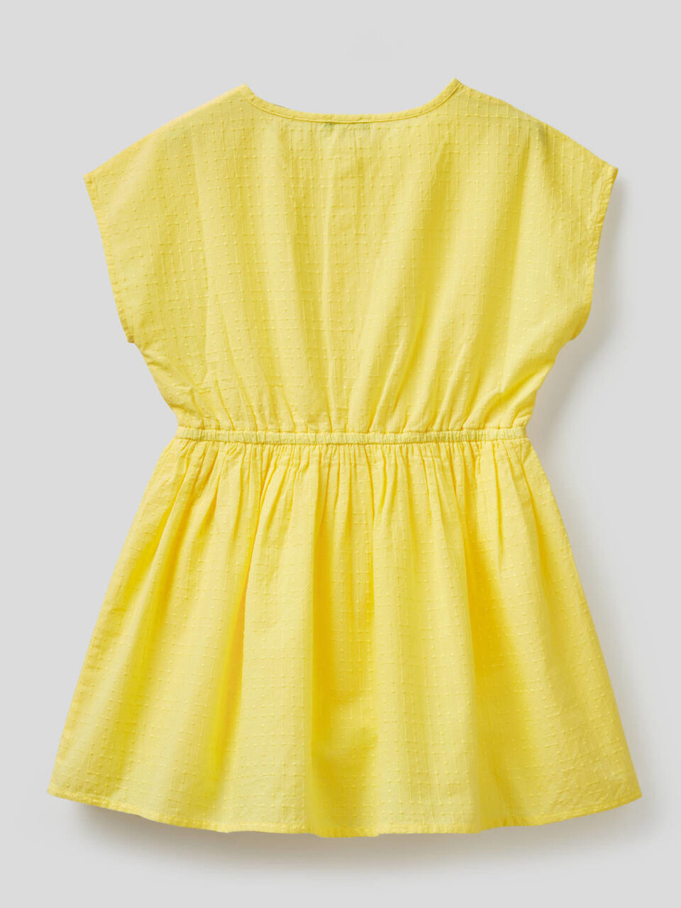 Embroidered dress in pure cotton image number 2