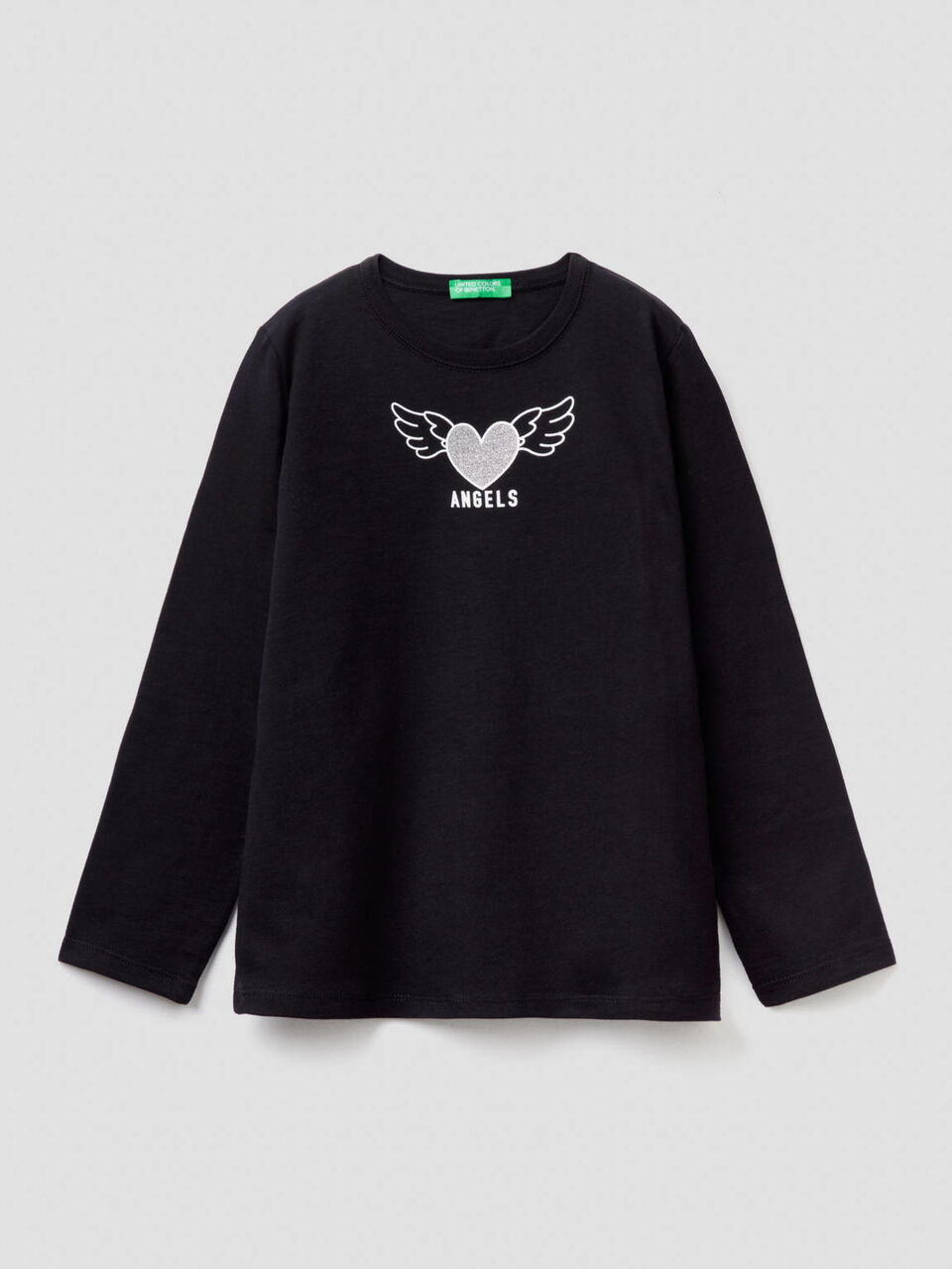 Long sleeve 100% organic cotton t-shirt image number 1