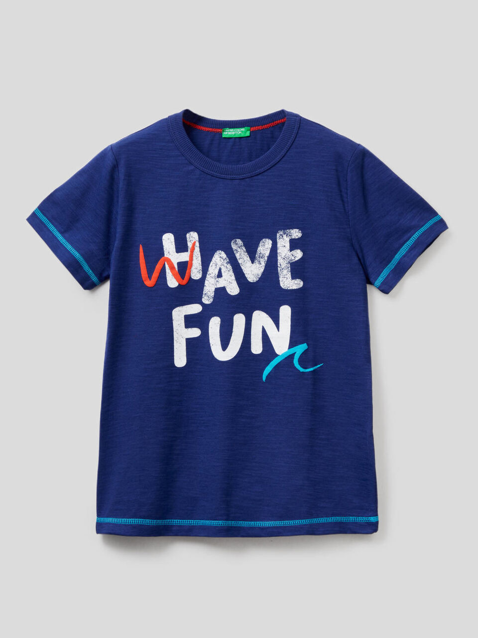 100% cotton t-shirt with print image number 1