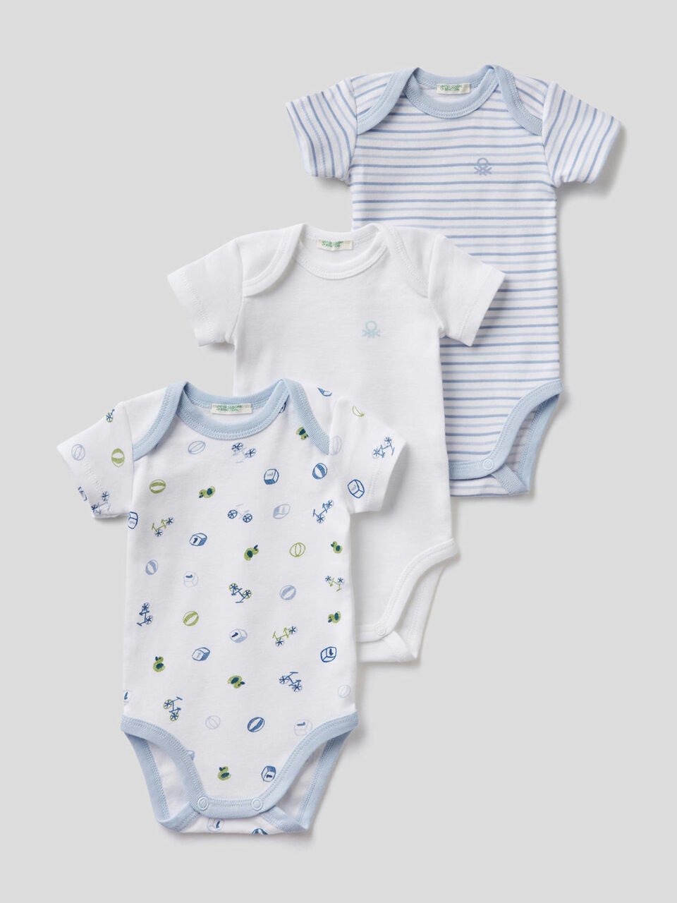 Bodysuit set in organic cotton image number 1
