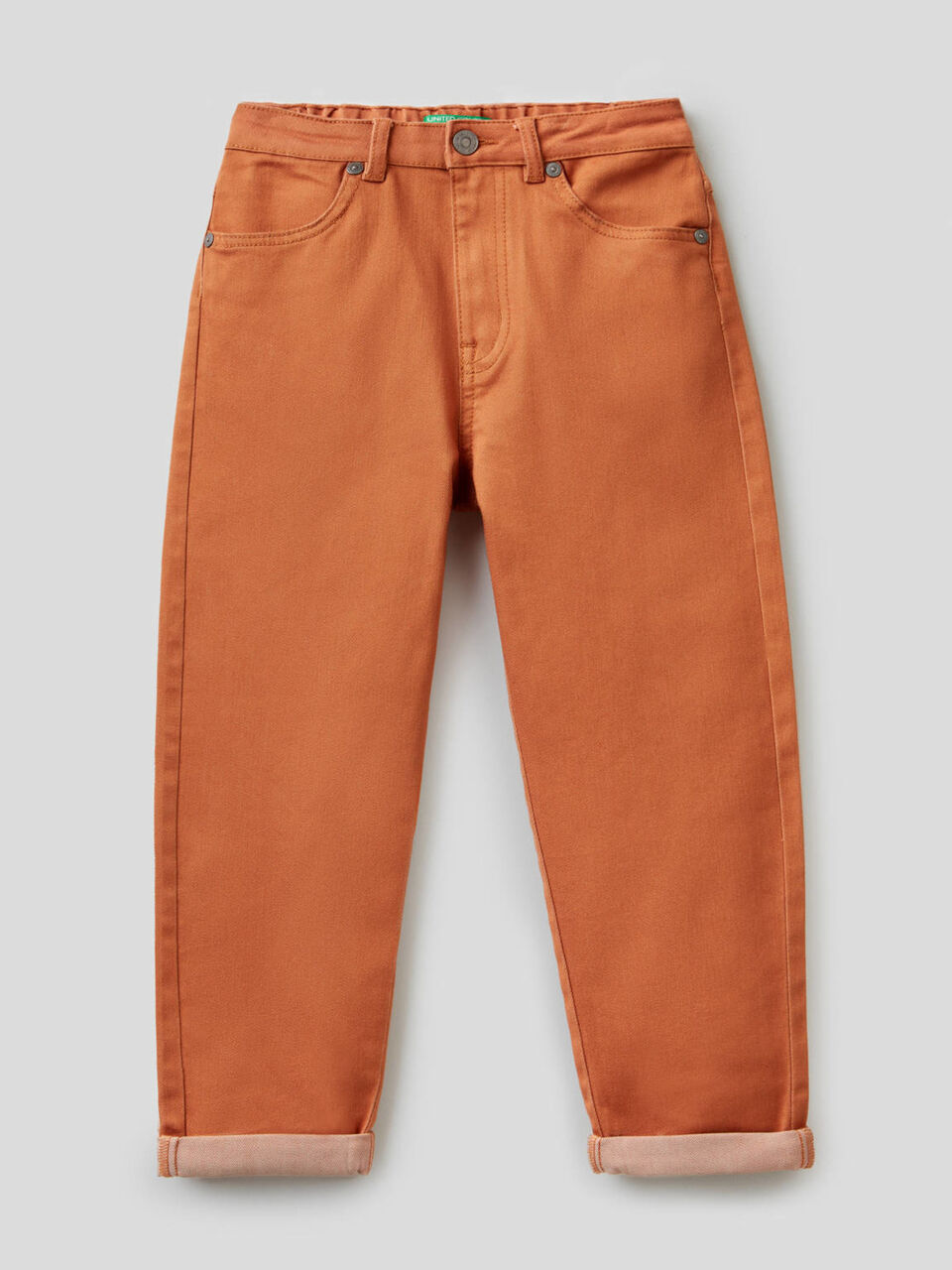 Trousers with elastic waist image number 1