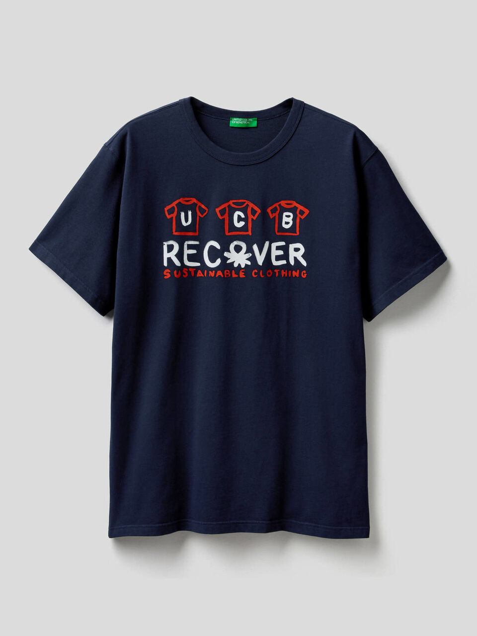 100% organic cotton t-shirt with print image number 1
