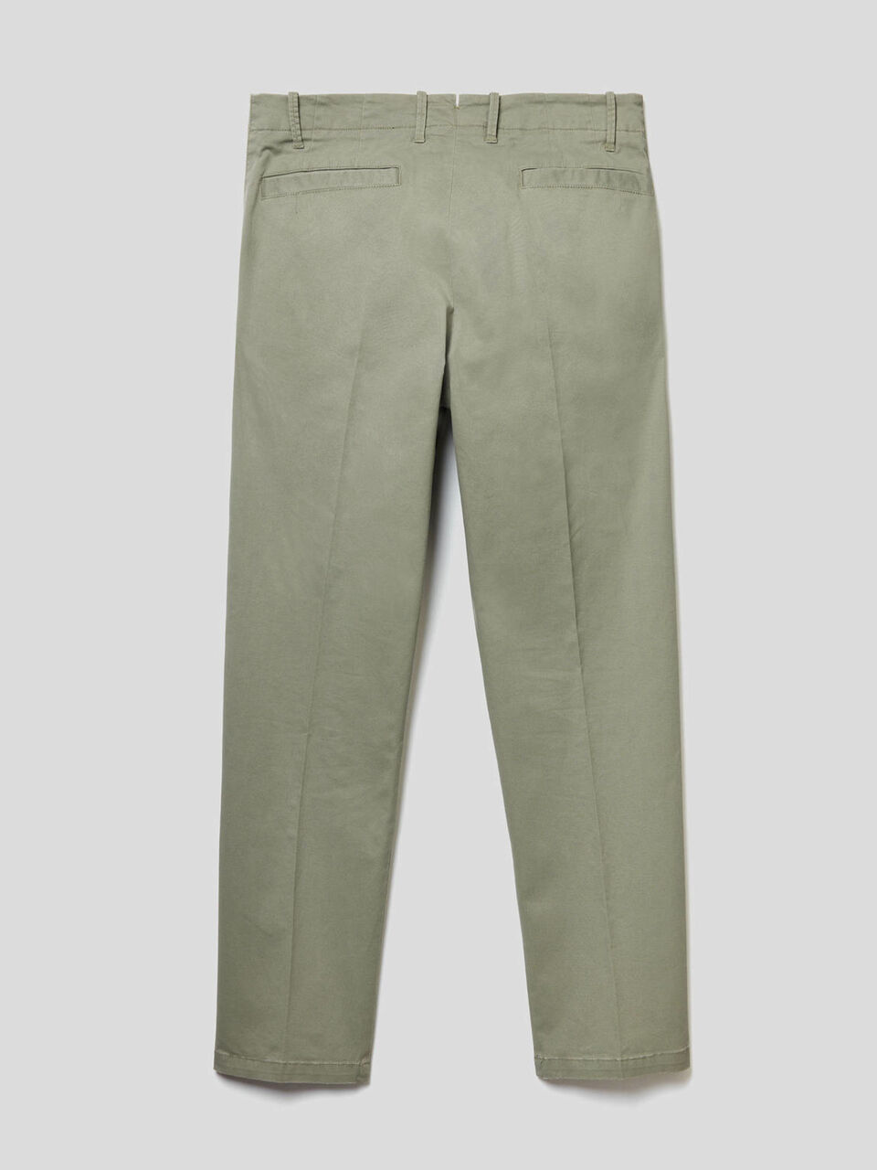 Stretch cotton chino trousers image number 2