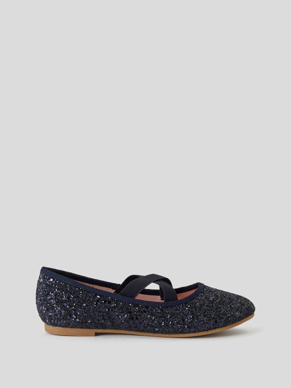 Glittery ballet flats image number 1