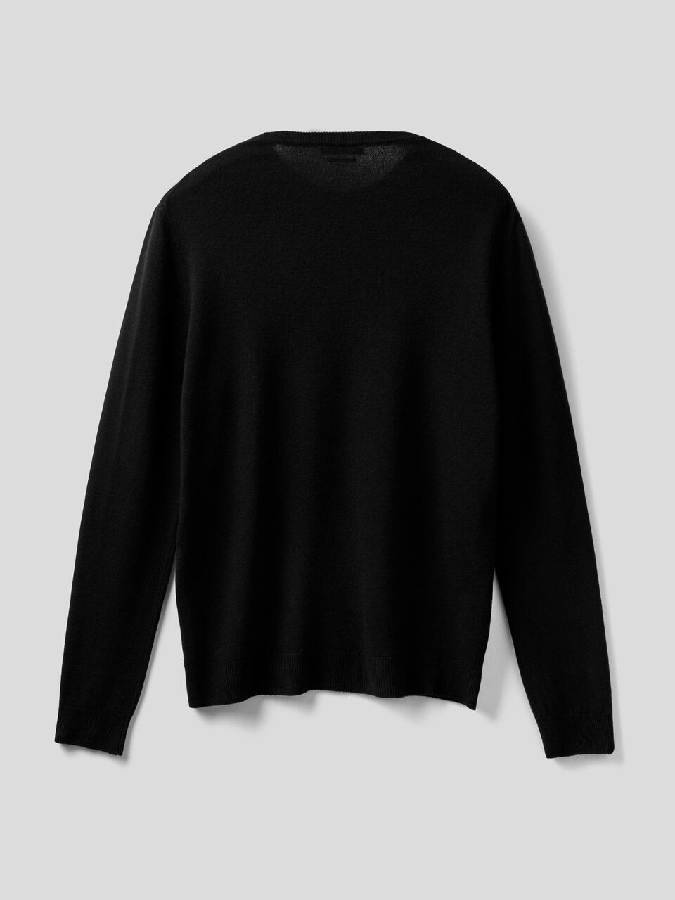 Crew neck sweater in pure virgin wool image number 2