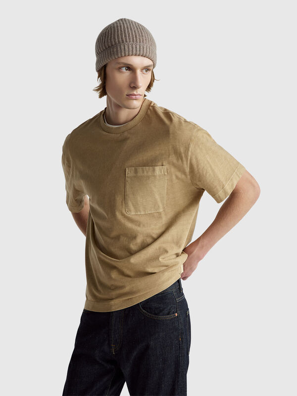 Oversized cotton t-shirt Men