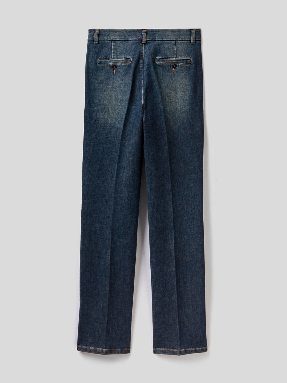 Stretch denim chinos image number 2