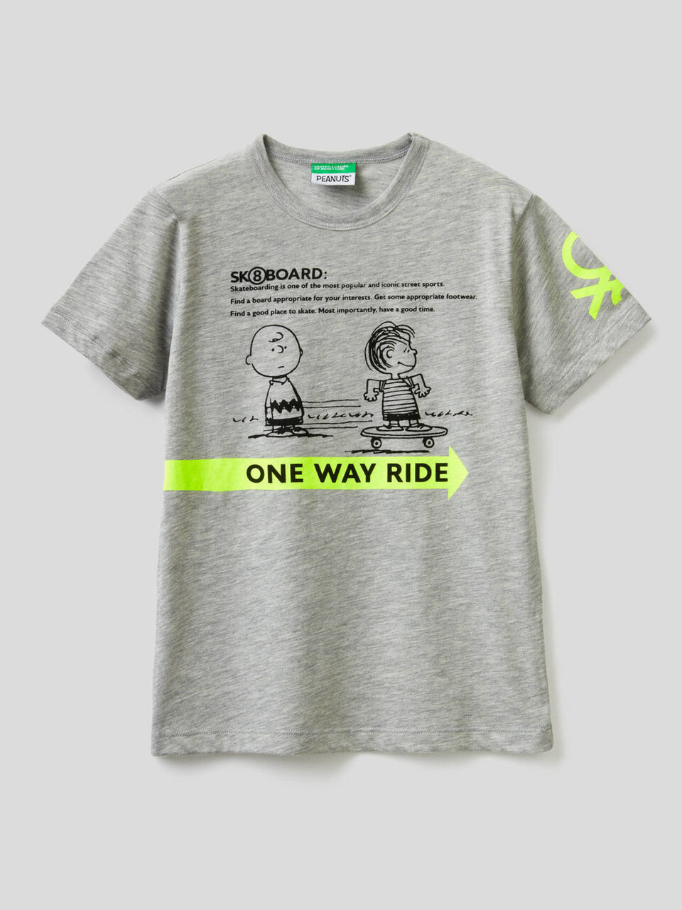 T-shirt with Peanuts print image number 1