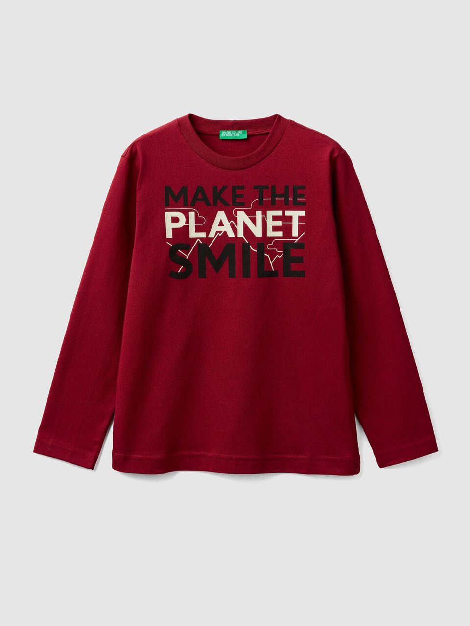 Crew neck t-shirt with print image number 1