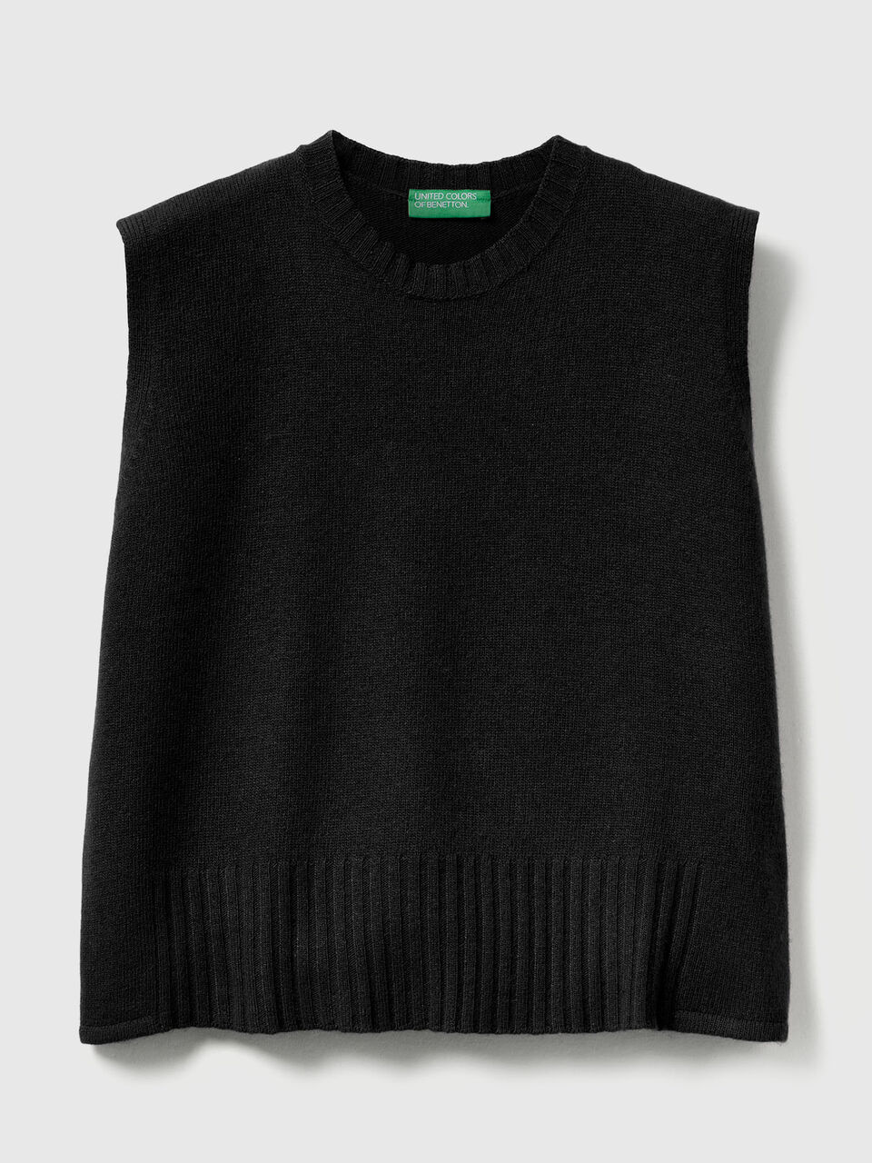 SLEEVELESS SWEATER Women image number null