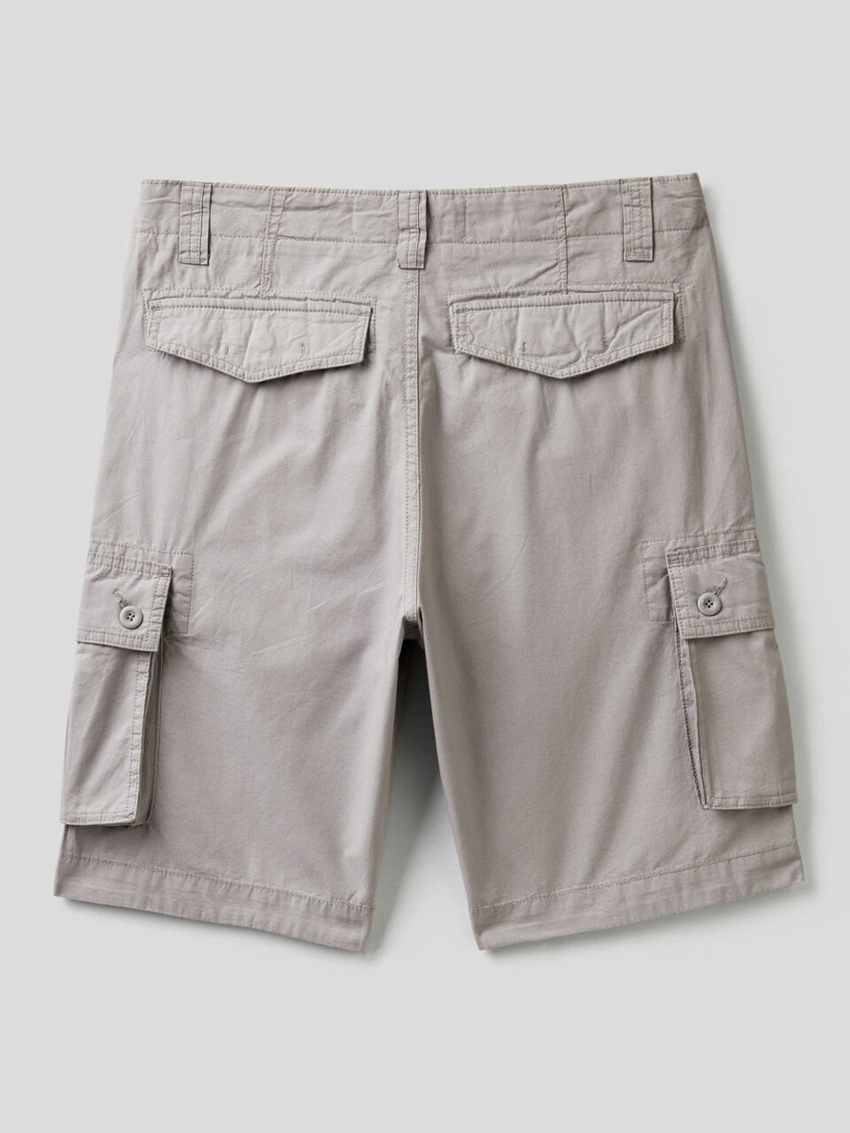 Cargo bermudas in pure cotton image number 2
