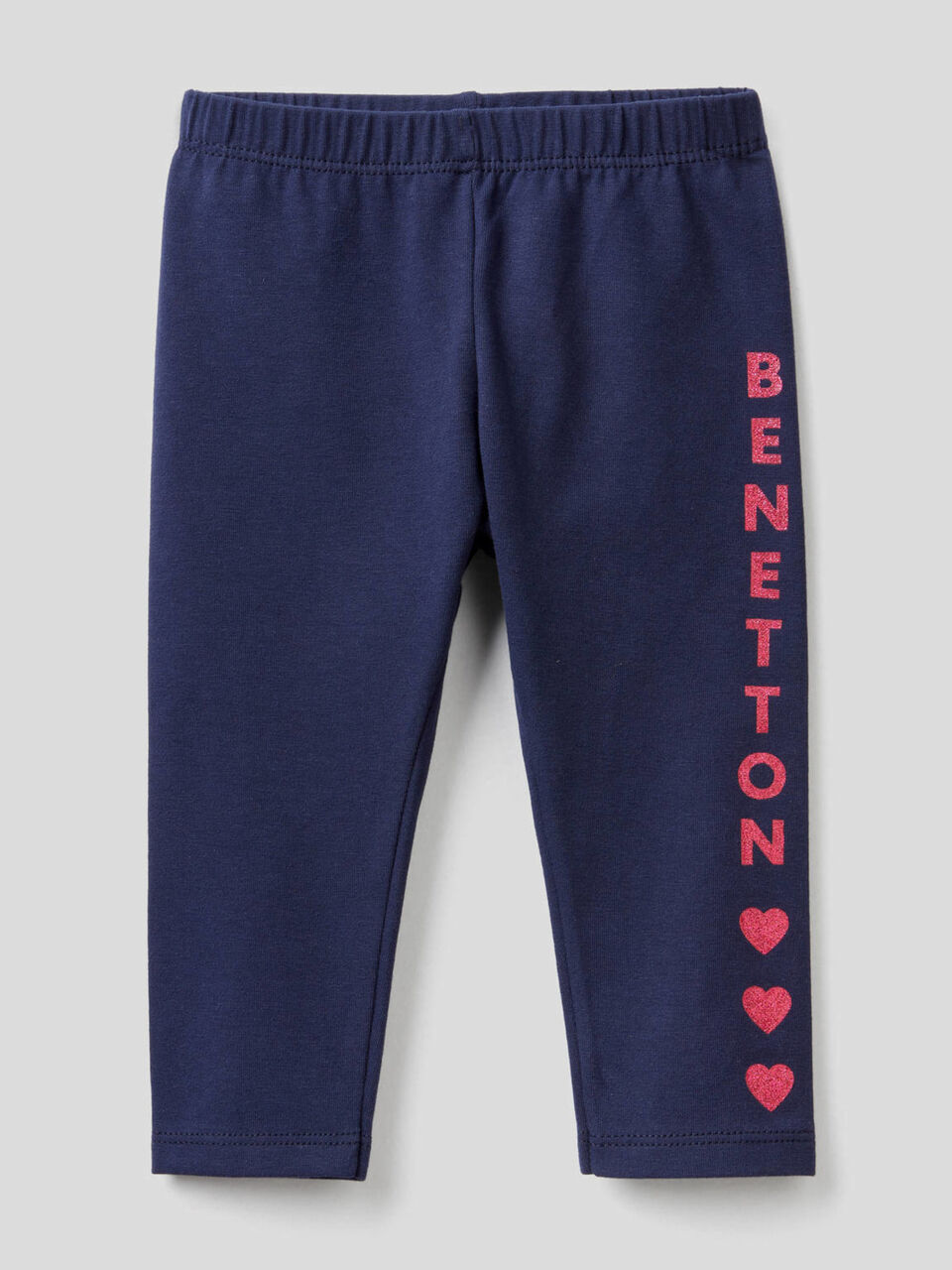 Leggings with glittery print image number 1