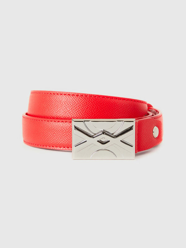 Red thin belt Women