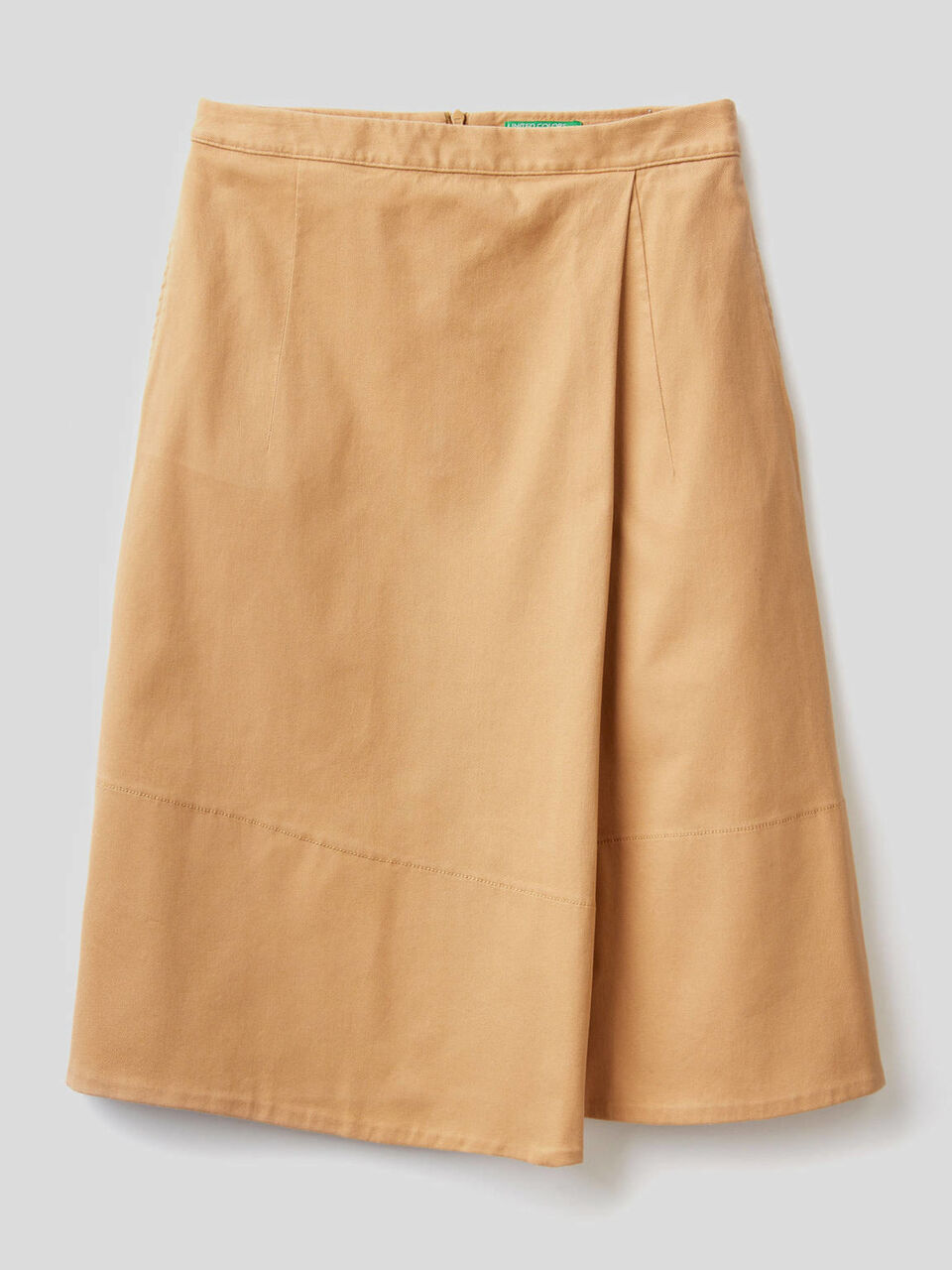 Skirt with asymmetrical bottom Women image number 1