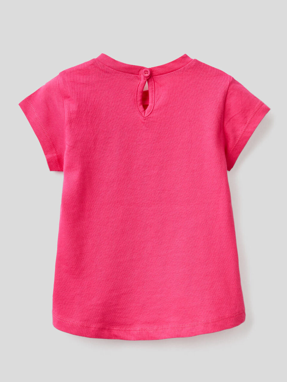 Cotton t-shirt with printed pocket image number 2