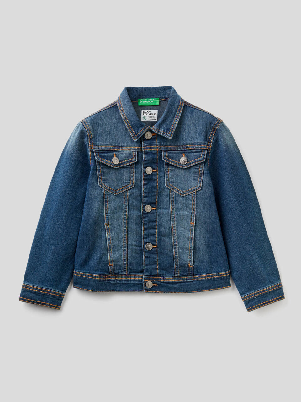 "Eco-Recycle" denim jacket image number 1