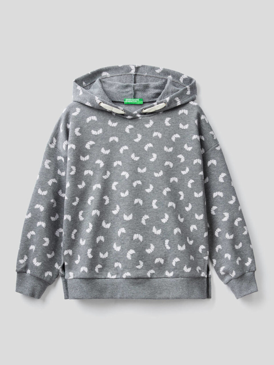 Patterned hoodie image number 1