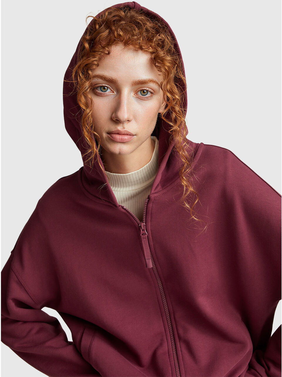 JACKET W/HOOD L/S Women image number null