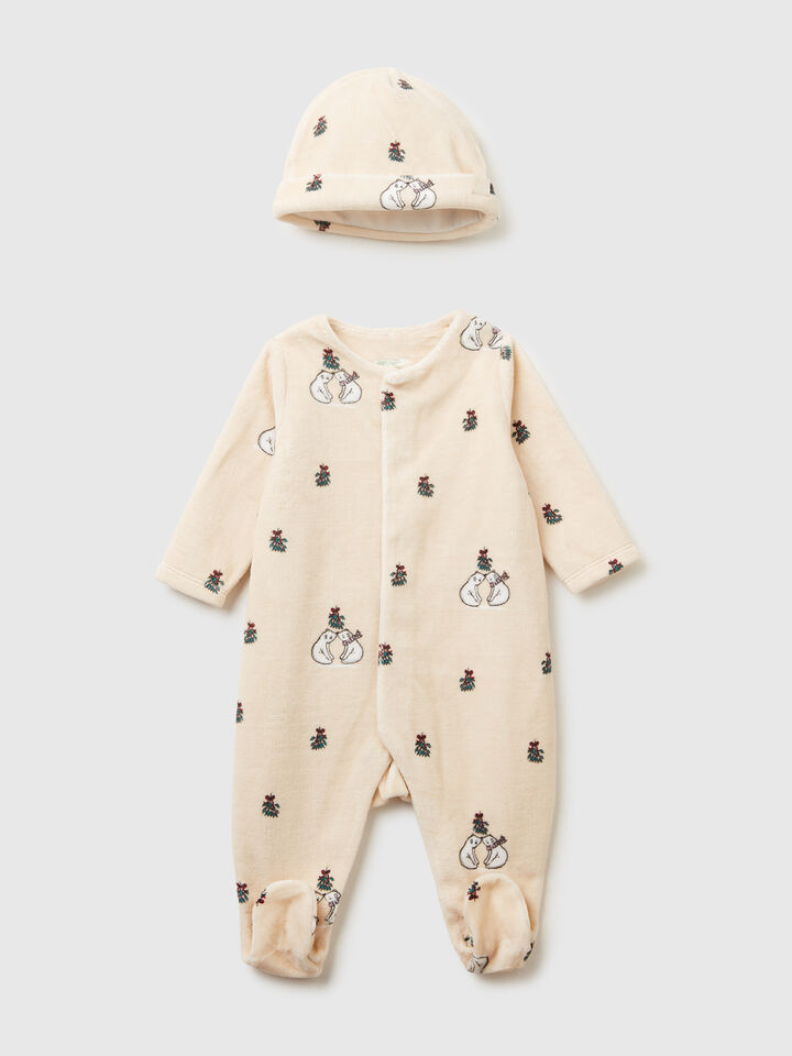 OVERALL + HAT New Born (0-18 months)