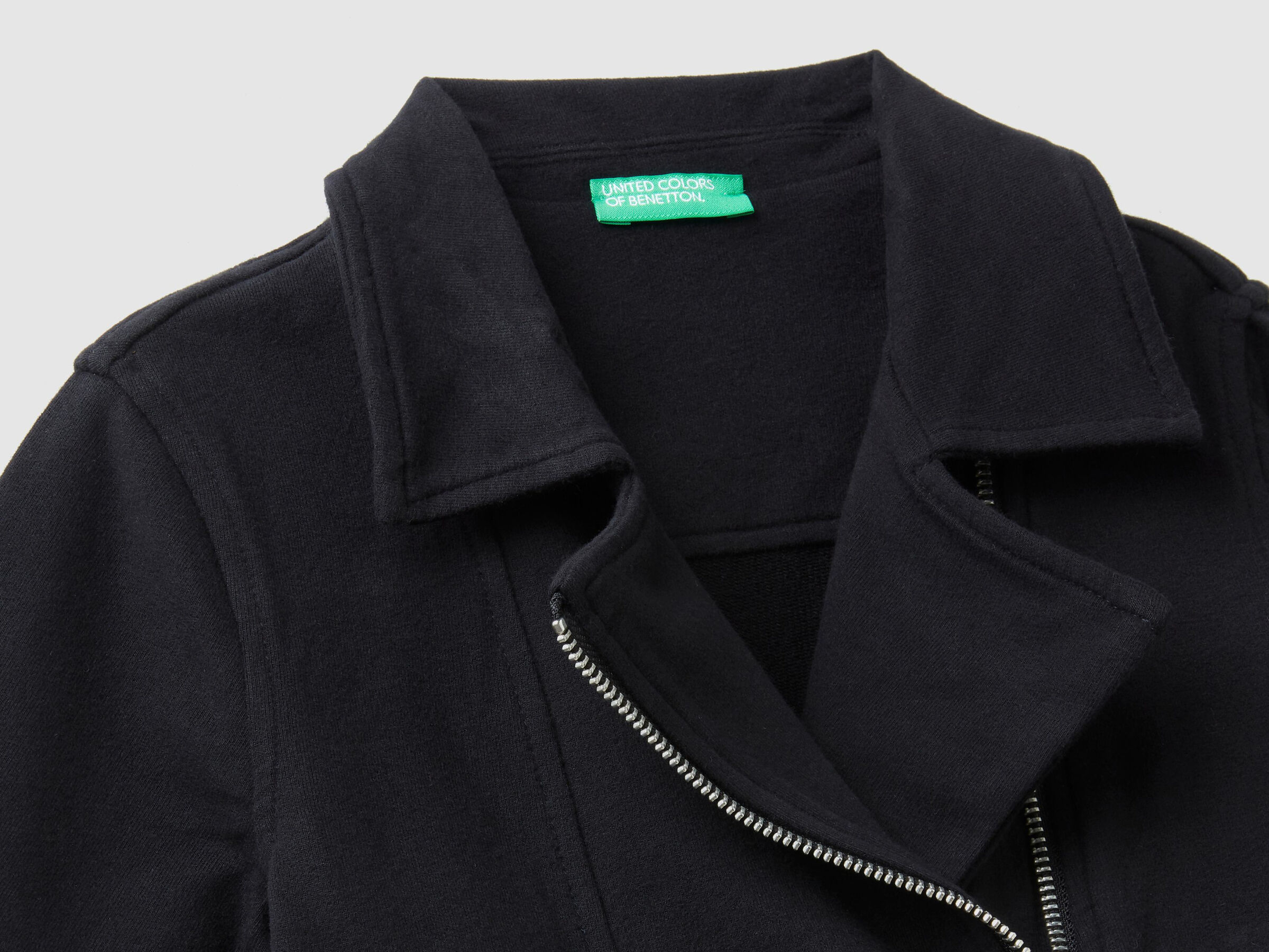 Zip-up sweat jacket image number null
