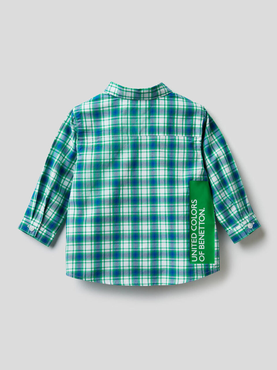 100% cotton check shirt image number 2
