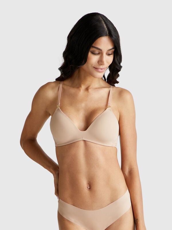 Padded triangle bra Women