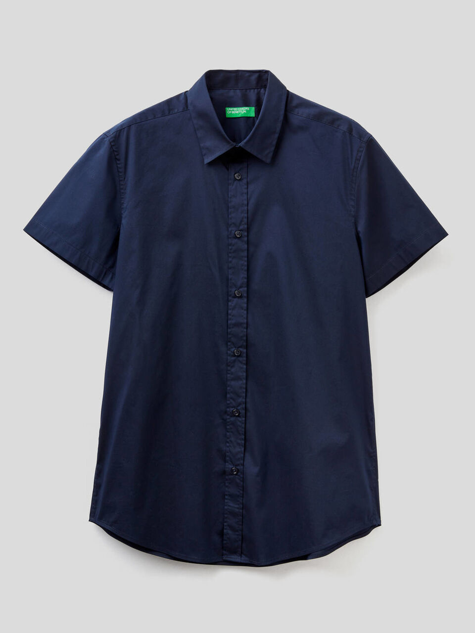 Short sleeve slim fit shirt image number 1