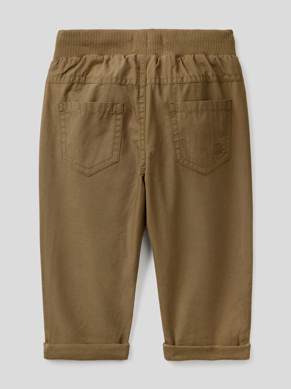Trousers with drawstring image number 2