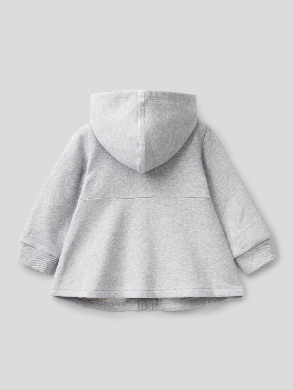 Flared sweatshirt with lurex details image number 2