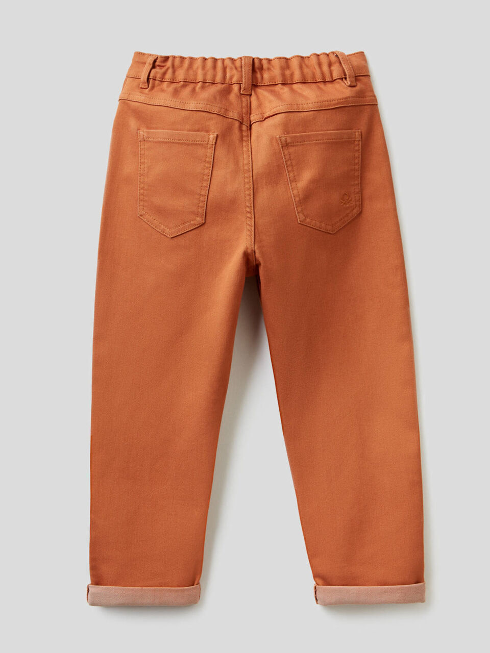 Trousers with elastic waist image number 2