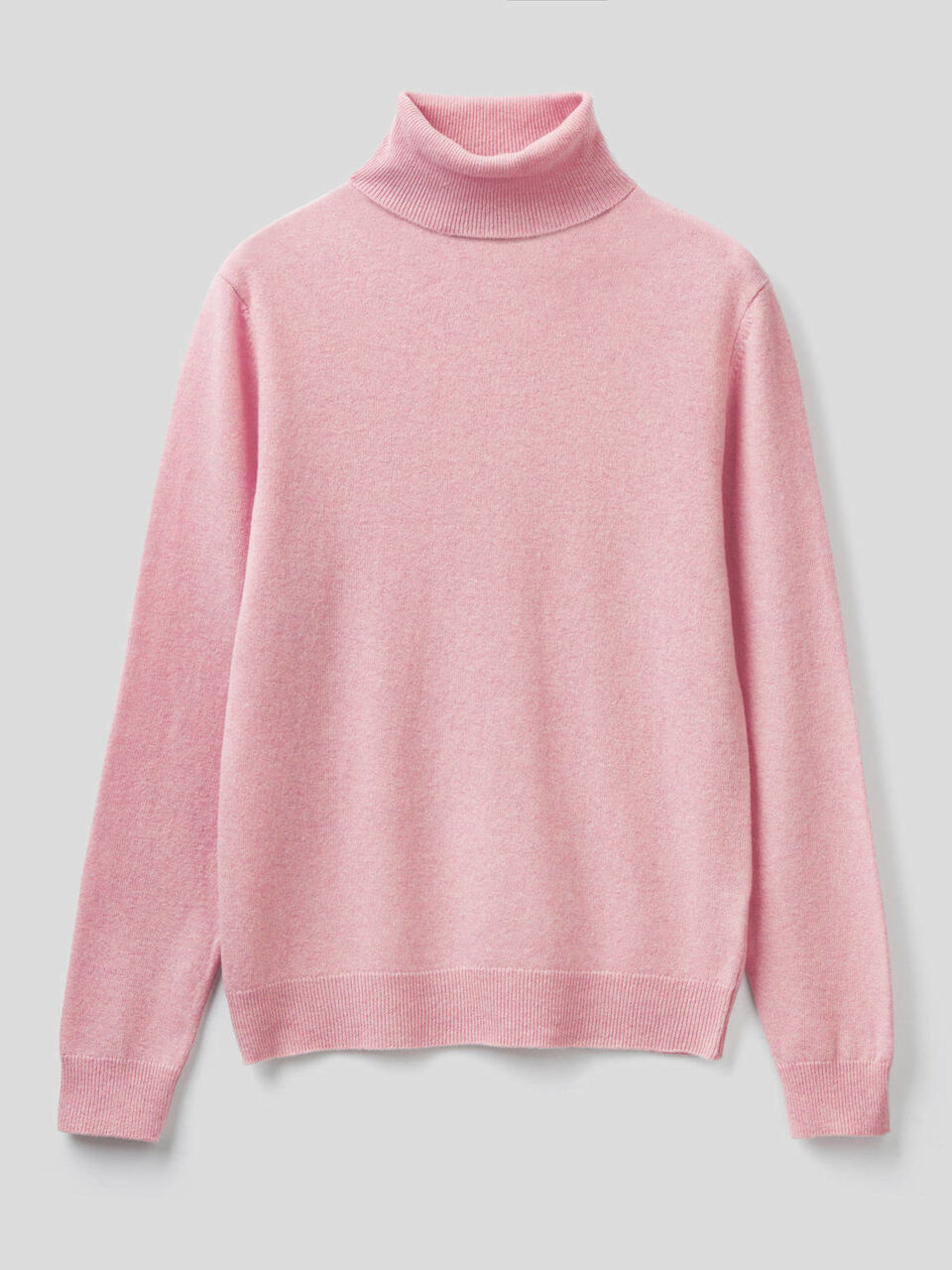 Turtleneck sweater in pure virgin wool image number 1