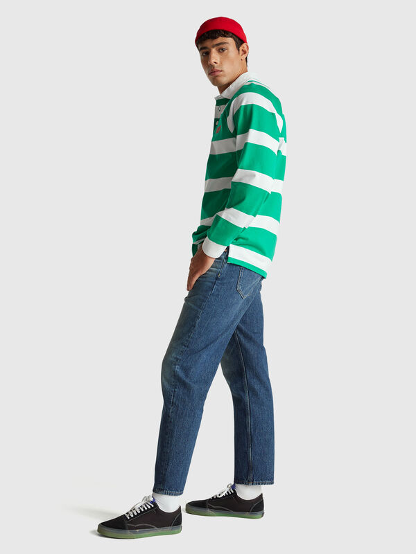 Stranger Things striped polo Men