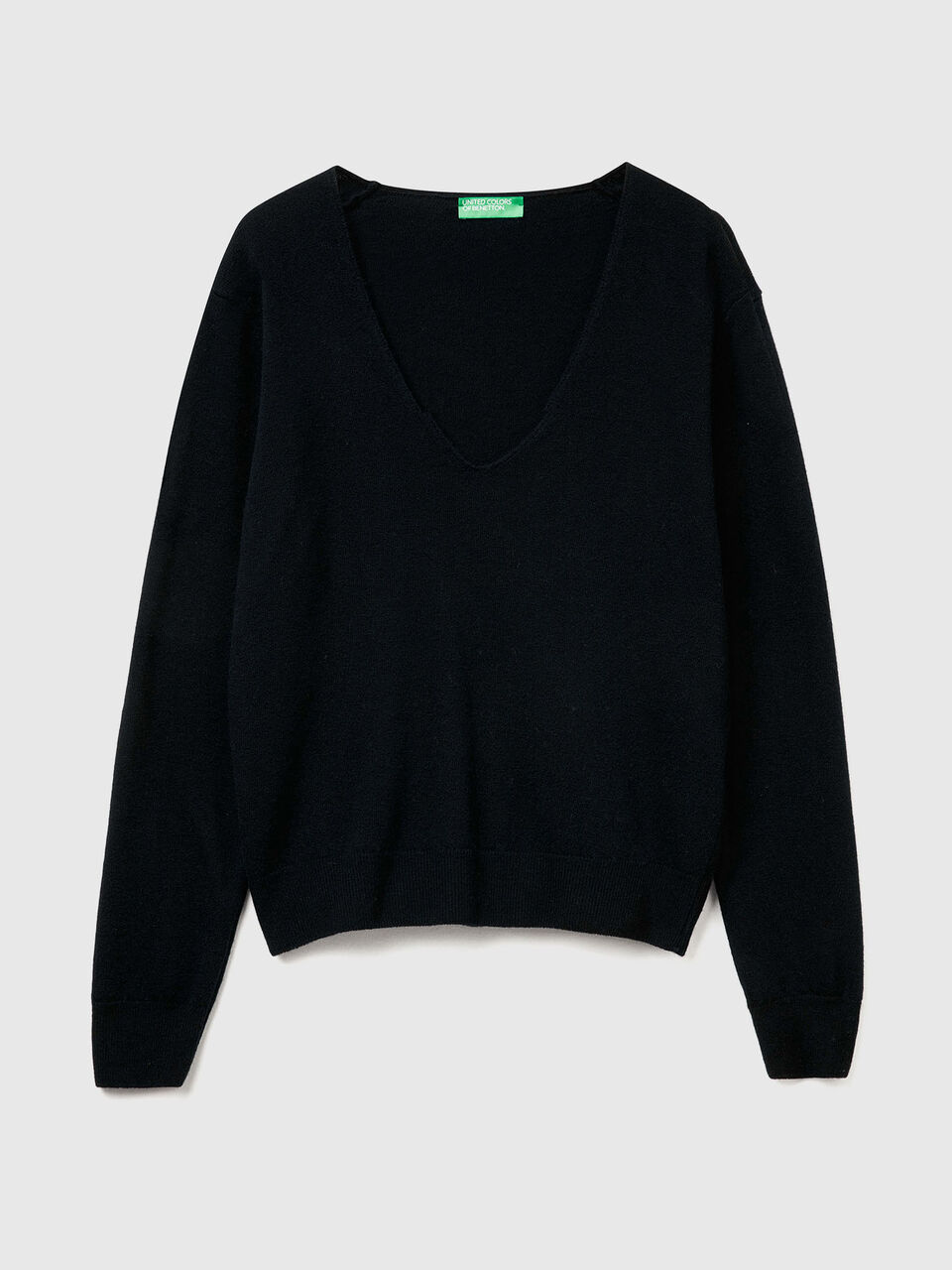 V NECK SWEATER L/S Women image number 1