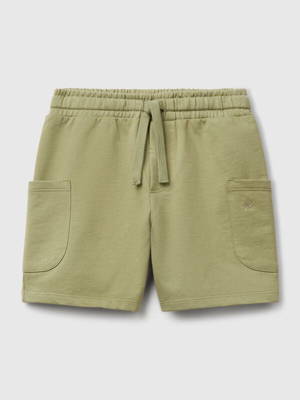 Cotton cargo shorts Junior Boy