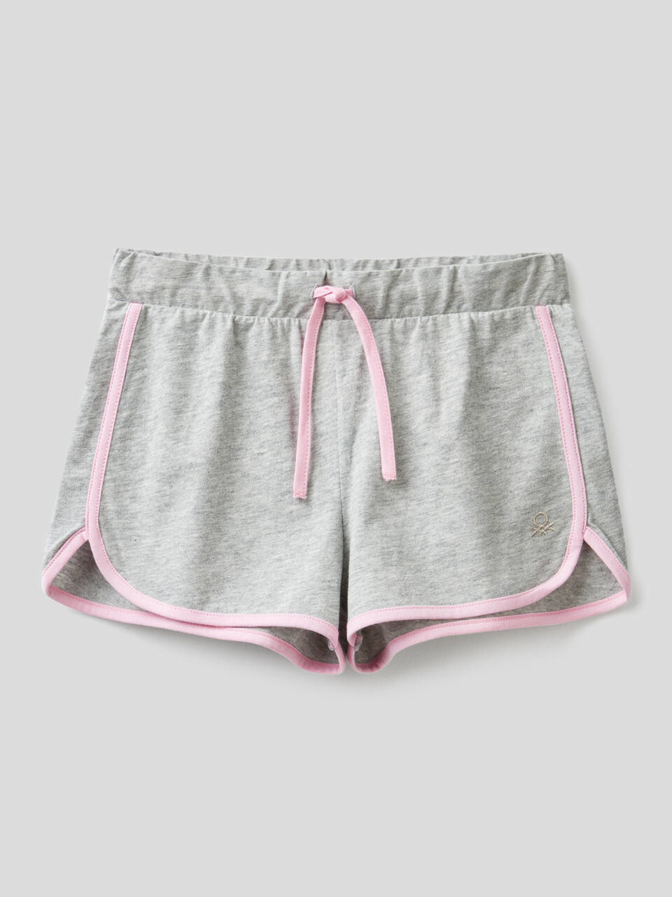 100% cotton runner style shorts image number 1