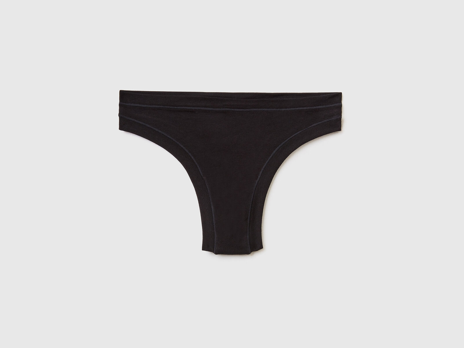 dais Daily Underwear | Thong | Black | Organic Cotton