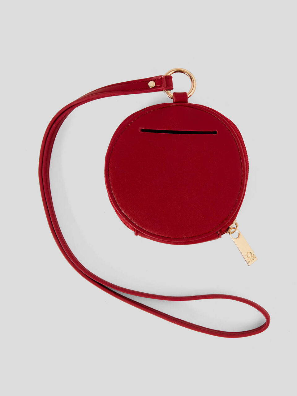 Round change purse with lace image number 2