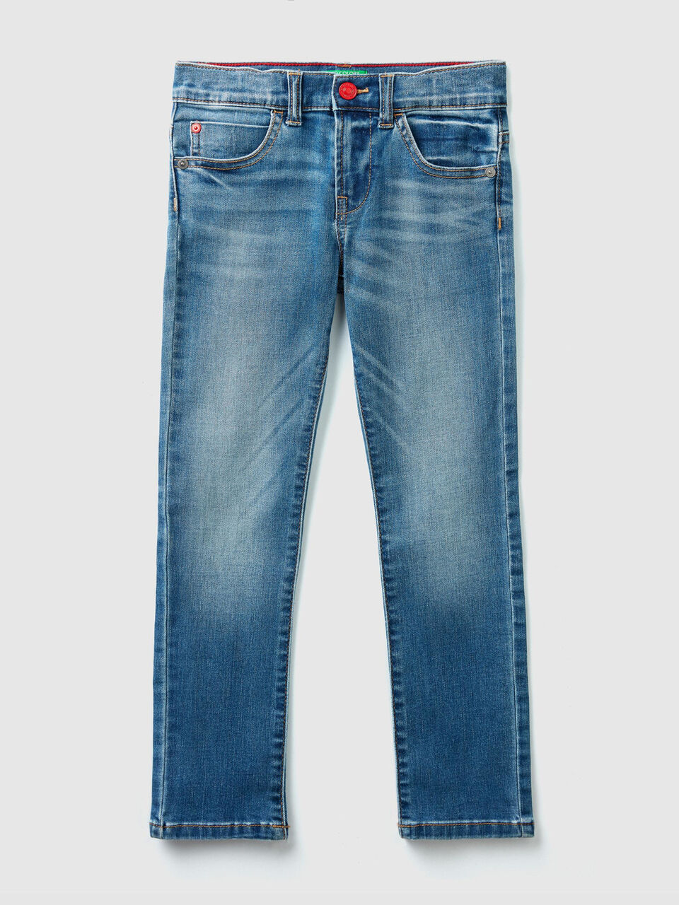 Slim fit denim pants image number 1