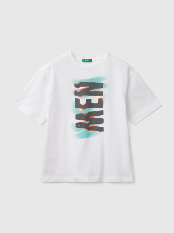 Short sleeve t-shirt in cotton Junior Boy