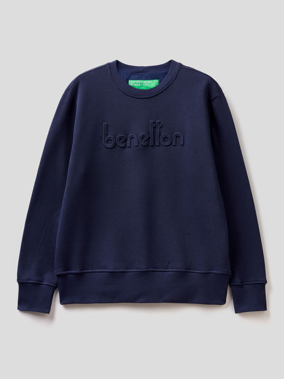 Pullover sweatshirt with logo text image number 1