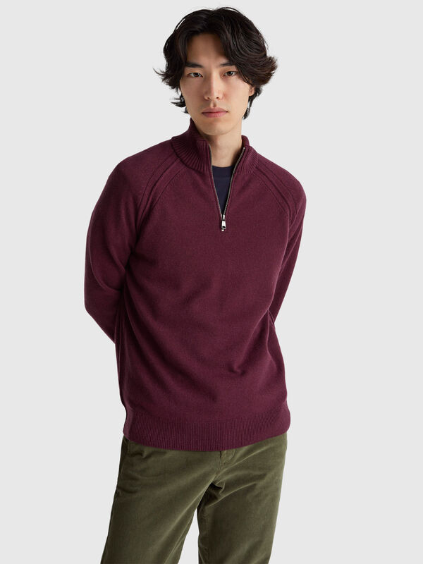 Turtleneck in pure Merino wool Men