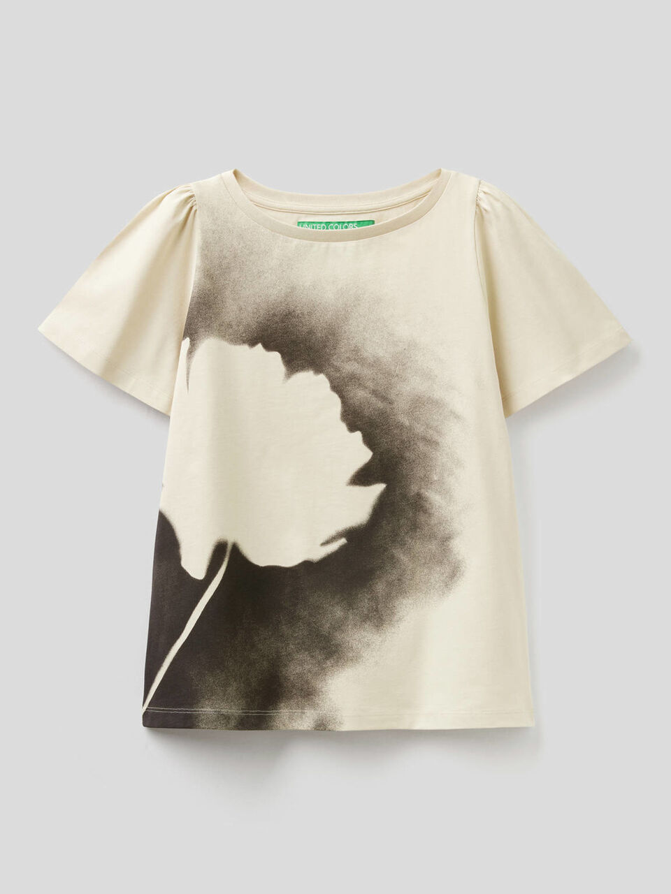 Organic cotton t-shirt with print image number null