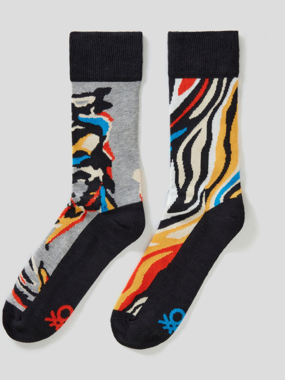 3/4 mix & match socks image number 1