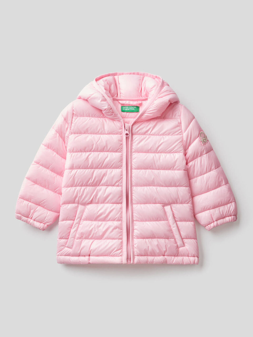 Padded jacket with hood image number 1