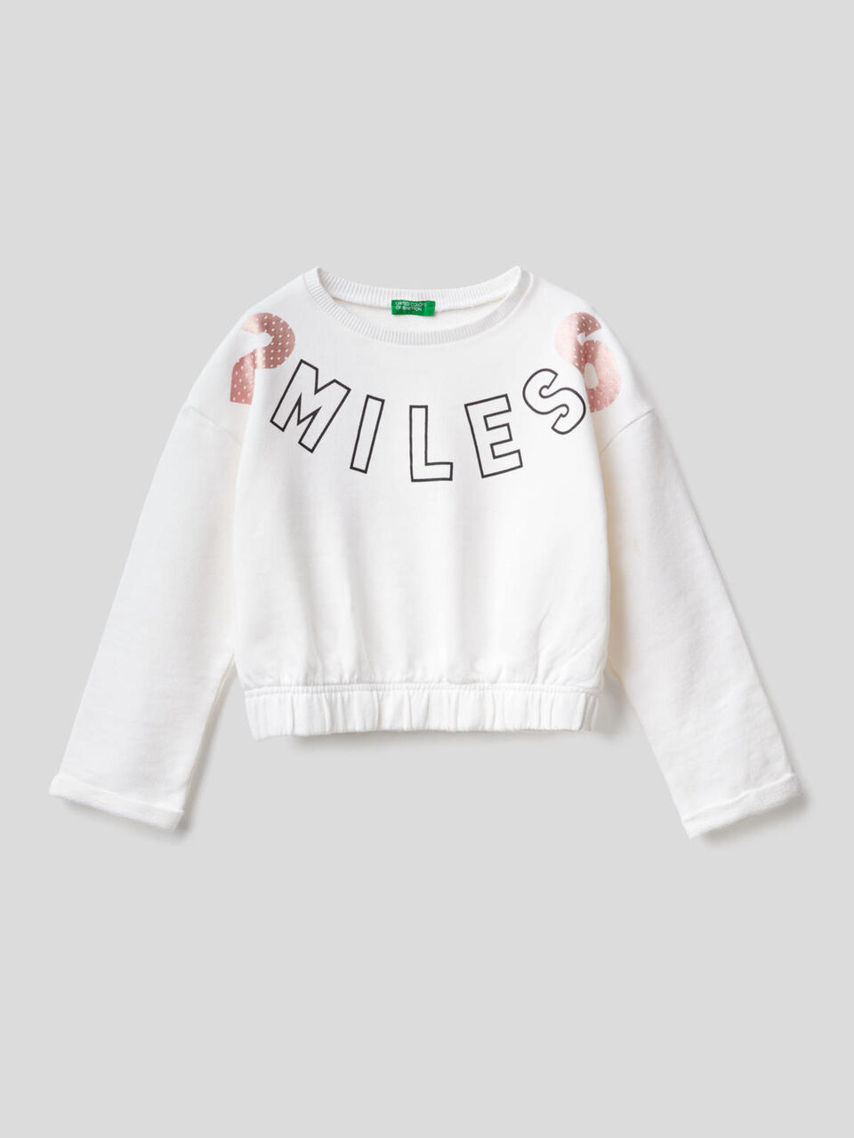 Sweatshirt with ruffled bottom image number 1