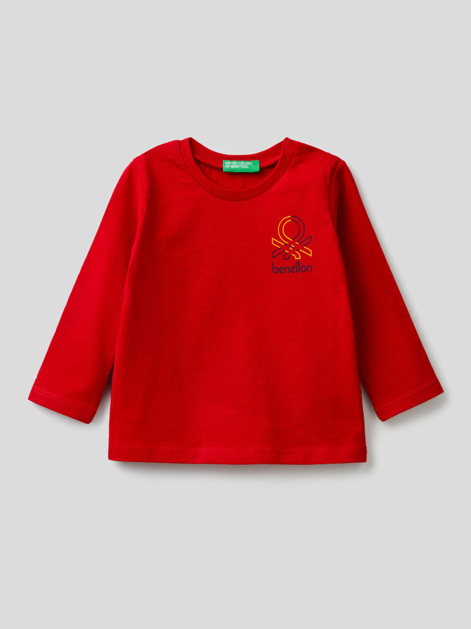 Long sleeve organic cotton t-shirt image number 1