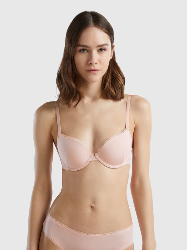 Push up bra in stretch Modal® Women