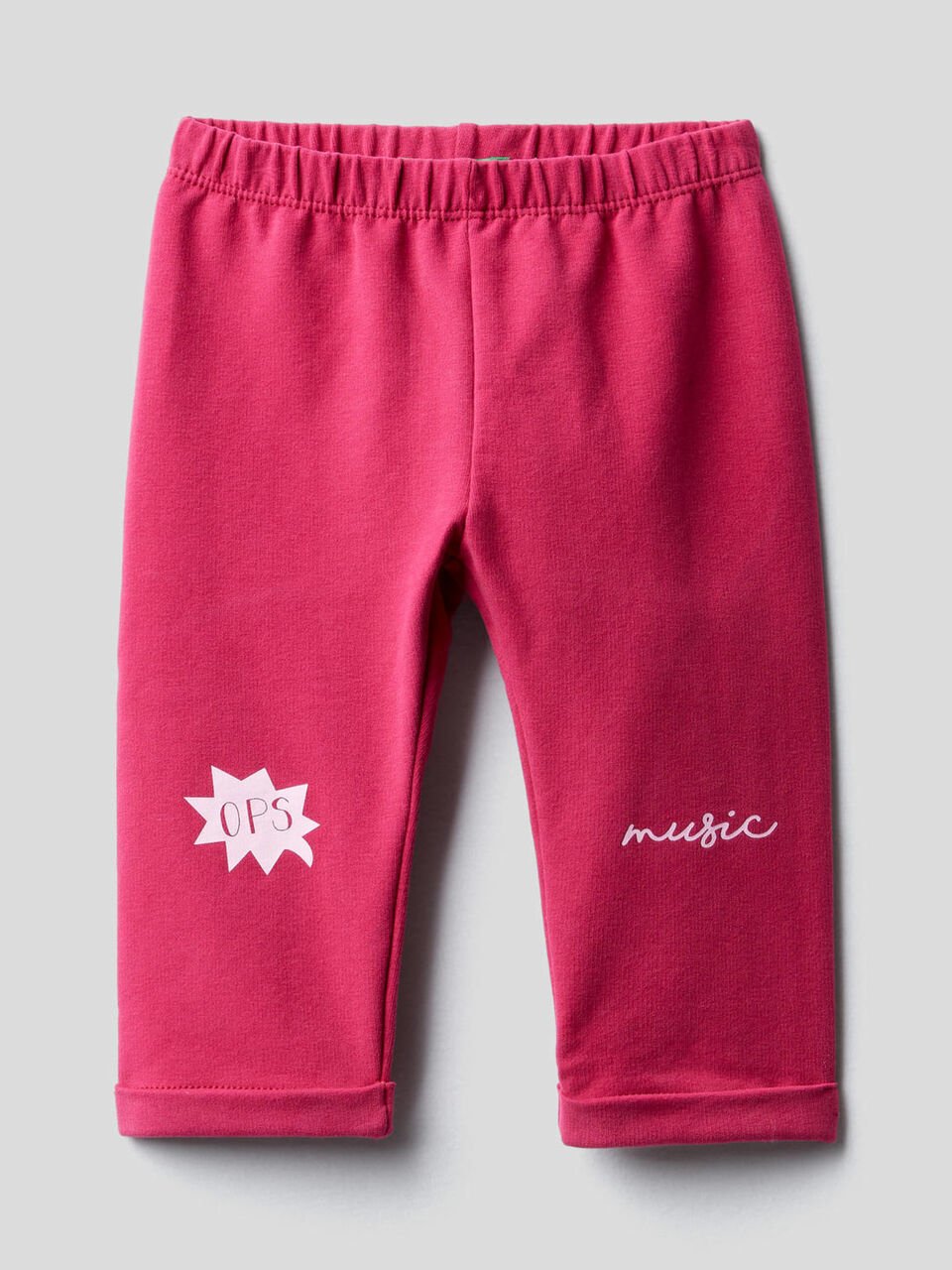 Leggings in stretch organic cotton image number 1